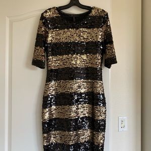 BCBG sequin dress